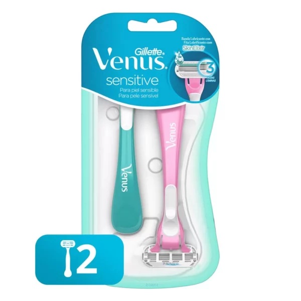[YDD-DEMO-010] Gillette Venus Sensitive Razors — 2 Pack