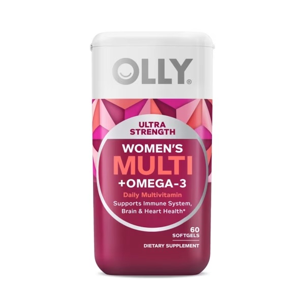 OLLY Women’s Multivitamin Softgels — 60 Count